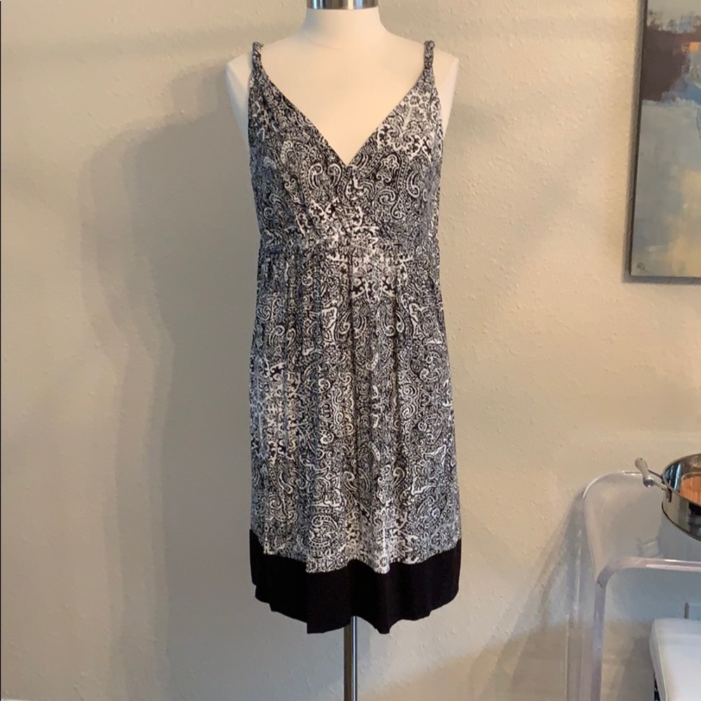 DKNYC Paisley Crossover Dress - Picture 2 of 9